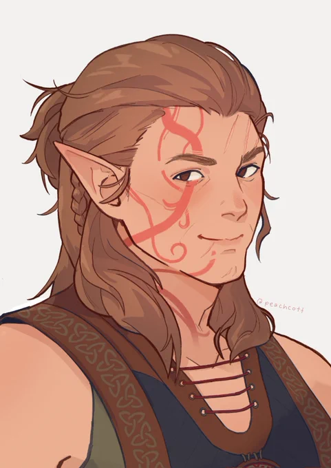 [ bg3 ] (twirling my hair around my finger) omg hiii halsin hiiiiiiii#BaldursGate3 