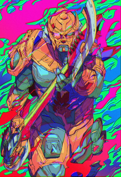 レーザー・エッジ #ApexLegendsFanart 