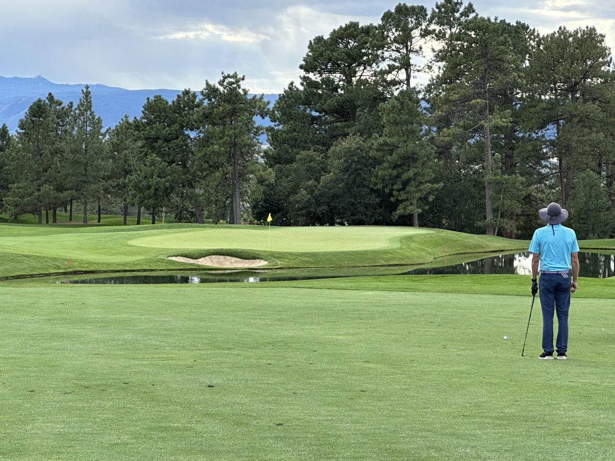 A few pictures from Castle Pines today; had not been in 7 years and was great to see the radical changes, all for the better. Much more importantly, it was for the Evans Scholars Charity which is a fantastic organization.