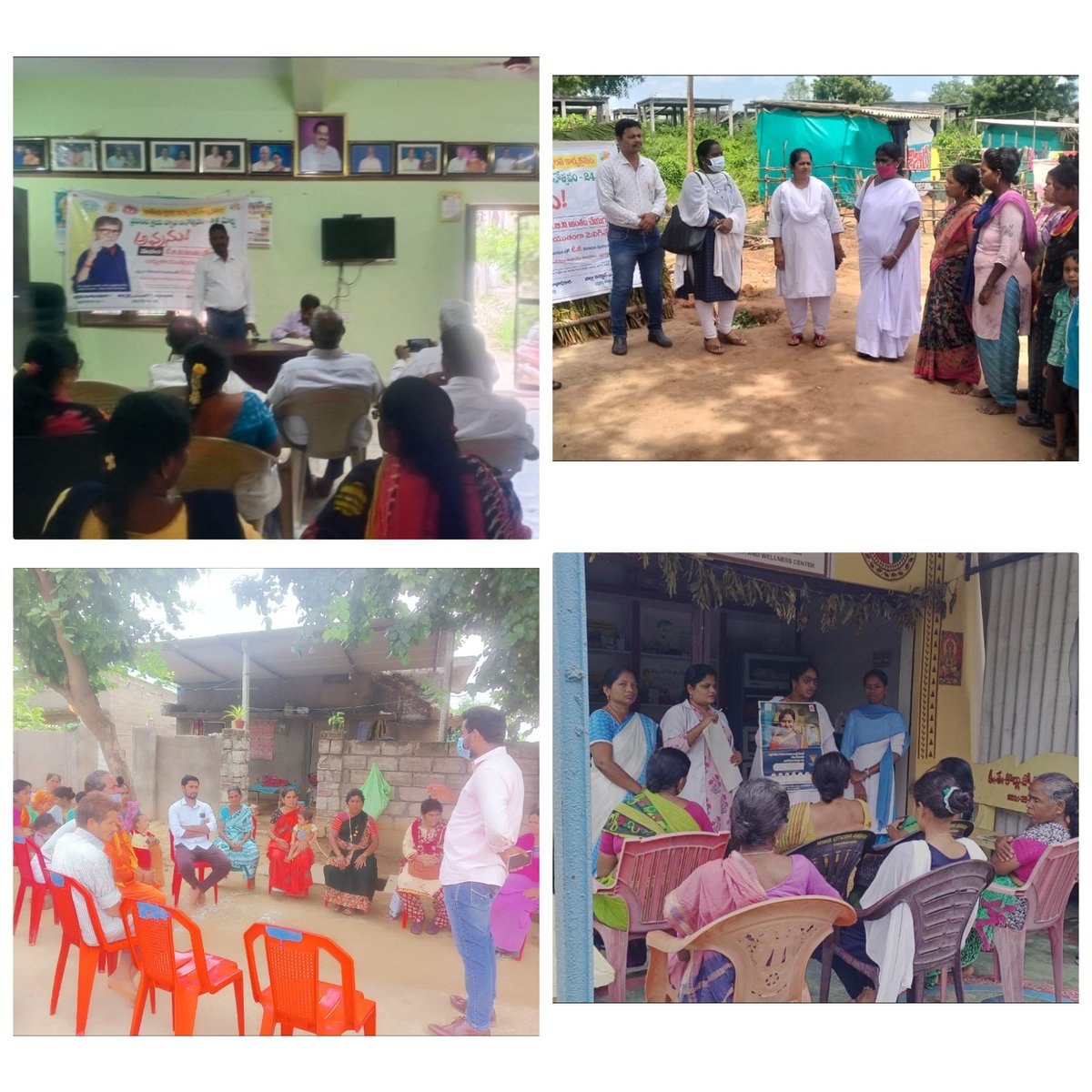 Good morning sir /Madam, #TBsymptoms,TPT, PMTBMBA,NPY,DBT, IGRA tests explained at #ACF& #TBawareness camp under HWC's level yesterday during #AyushmanBhava at Julurupadu TB Unit.#Sputum samples were collected from #TBsuspects.HWC staff at this event. NTEP Key staff participated.