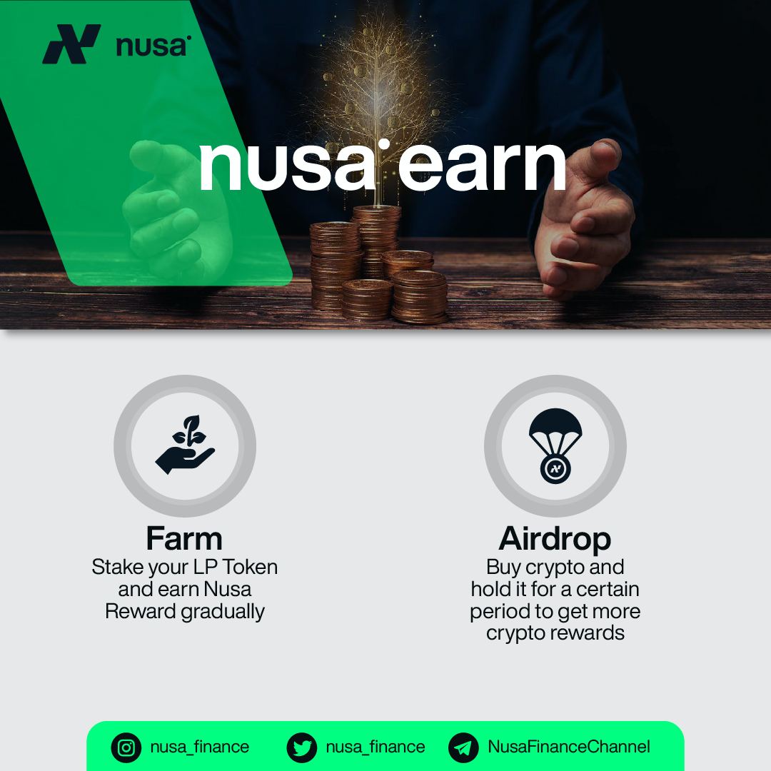 Sundanezze's tweet photo. ✨Earn, even when you sleep!✨

Different mechanism of staking is provided so you can earn in many way!

Now you can keep earning, even when you sleep 😴

Learn More:
https://t.co/qUpHnpvsUD

Maximize your crypto potentials!

#NusaFeatures #Web3 #DeFi #NFT #Bitcoin #Ethereum https://t.co/I6x10OBGXg