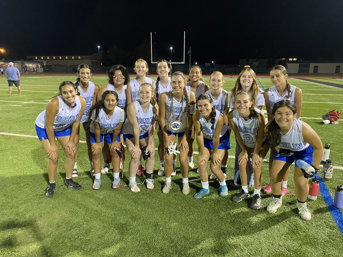 Rocklin High Flag Football tweet media