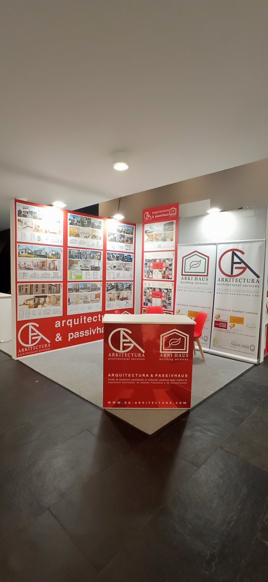 Ven a conocer de primera mano los servicios que ofrecemos!

EDIFICA 2023 
GA-ARKITECTURA 
arquitectura &amp; passivhaus  

📍 Palacio de Congresos y Auditorio de Navarra
Baluarte (Pamplona)    
📅 20, 21 y 22 de septiembre   
STAND 17    

ga-arkitectura.com
#Edifica23 #Pamplona