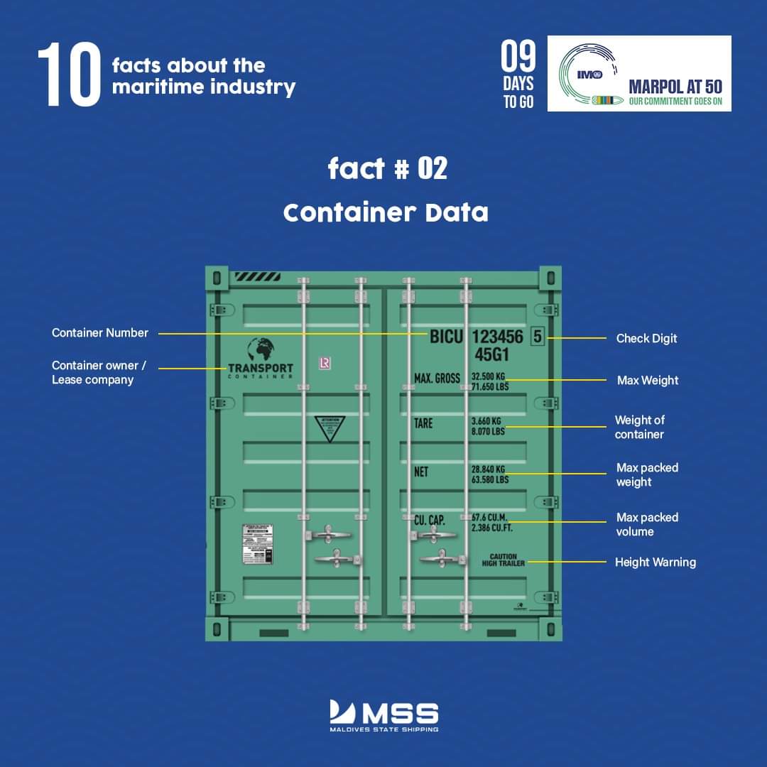 10 facts about the Maritime Industry as we countdown to the World Maritime day
Fact # 2
Shipping conventions &amp; events that triggered them #worldmaritimeday #29September2023 <a href="/MoTCAmv/">Ministry of Transport and Civil Aviation</a> <a href="/Ammari_Official/">Association of Maldives Maritime Industry</a> <a href="/stoplc/">STO</a>