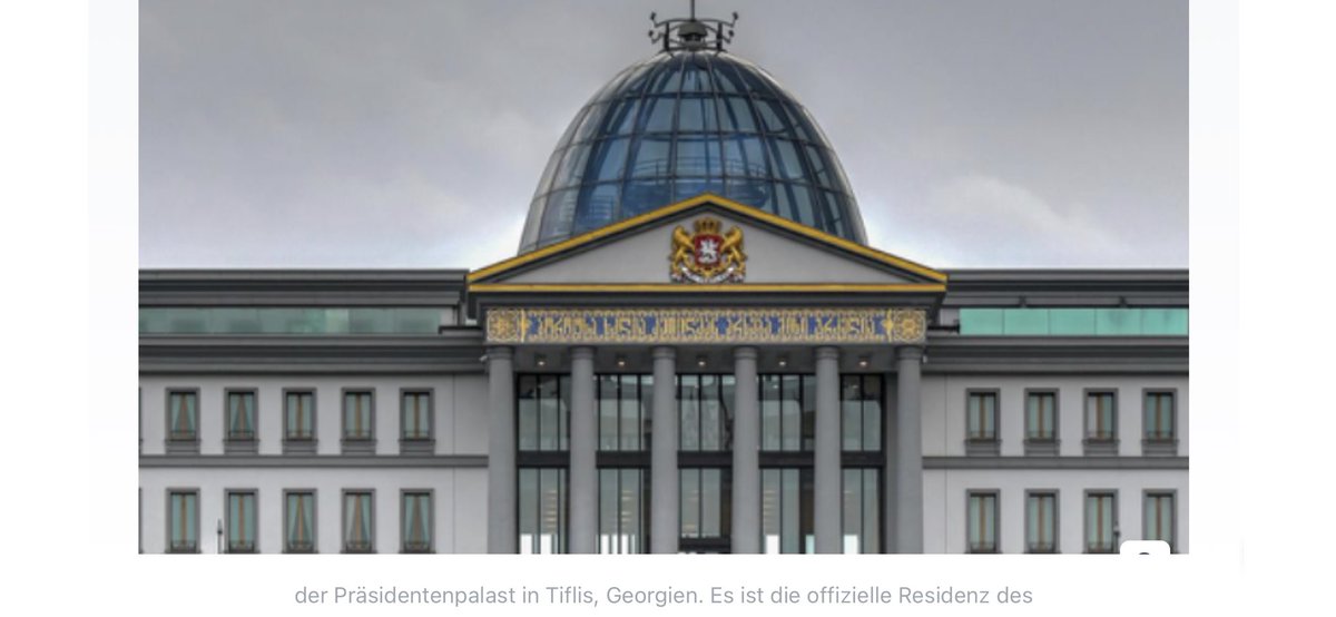 Oh man, es ist wahr 🙈🙈🙈 im neuen #ImageFilm der #CDU ist nicht der Reichstag, sondern der #Präsidentenpalast von #Georgien zu sehen, u KEINER bei denen hat es gemerkt 🤣🤣🤣 überzeugt Euch selbst: x.com/cdu/status/170… 
Ich wüsste ja gern, ob eine #KI daran beteiligt war!