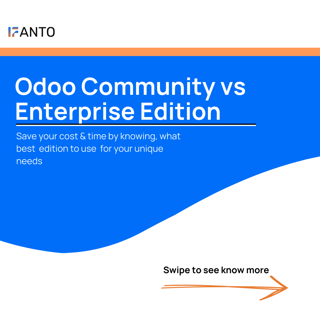 Fanto_fr's tweet photo. Are you researching the editions in Odoo and how open source is different from the enterprise in which one needs to pay to use it?🤔
Then, Here is the blog for you🎯
Click on  the link to know more
https://t.co/KAEXa0jv8c https://t.co/Y1FK1KTQZj