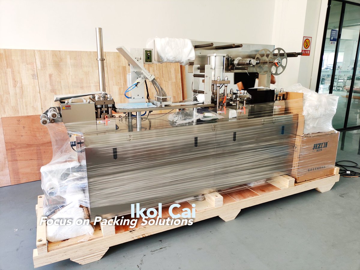 IkolCai's tweet photo. DPP 180 Alu Alu Blister Packing Machine for capsule and tablet blister packaging, packed for shipping.

Ikol Cai +86-18968820767, 
sales03@cngrandmachinery.com,
ikol2014@gmail.com

#blisterpackagingmachine #blisterpackingmachine
#alualublisterpackingmachine https://t.co/l6UG1UF5Gu