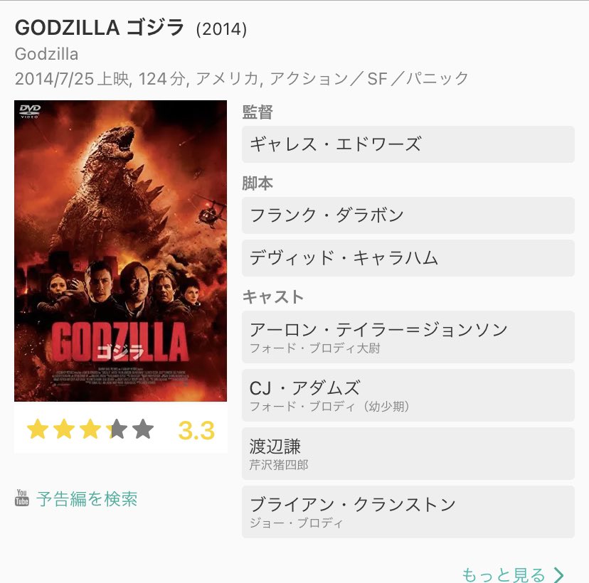 iwati3236's tweet photo. なんでギャレス監督のGODZILLAってこんな評価低いのかな…ハリウッド版で1番納得したゴジラ映画はこれしか無いんだけど。 https://t.co/ZGdaJfK34o
