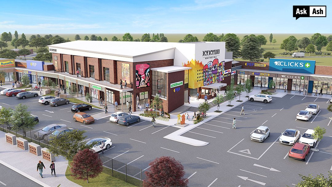 🚧UNDER CONSTRUCTION: Eyethu shopping centre in Mofolo Central, Soweto #Gauteng will be completed next month

🎭 Size: 10 000m2
🎭 Architect: dbm Architects
🎭 Official trading date: 26 October 2023
🎭 Anchor tenant taking up 2700m2 of space: Shoprite
🎭 Developers: the late