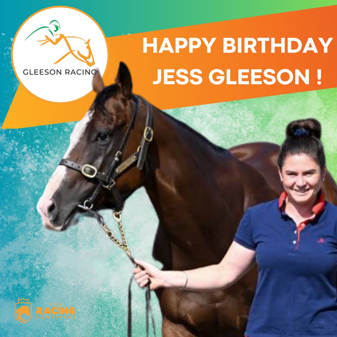 Jessica Gleeson Racing (@racing_gleeson) on Twitter photo Join us in wishing our wonderful leader JESS GLEESON a very HAPPY BIRTHDAY
Jess leads our hands on team <a href="/_BendigoJC/">Bendigo Jockey Club</a> with great enthusiasm, dedication to her horses & the people around her
There are plenty of great times ahead for the team at <a href="/racing_gleeson/">Jessica Gleeson Racing</a> , come and join us ! Join us in wishing our wonderful leader JESS GLEESON a very HAPPY BIRTHDAY
Jess leads our hands on team <a href="/_BendigoJC/">Bendigo Jockey Club</a> with great enthusiasm, dedication to her horses & the people around her
There are plenty of great times ahead for the team at <a href="/racing_gleeson/">Jessica Gleeson Racing</a> , come and join us !