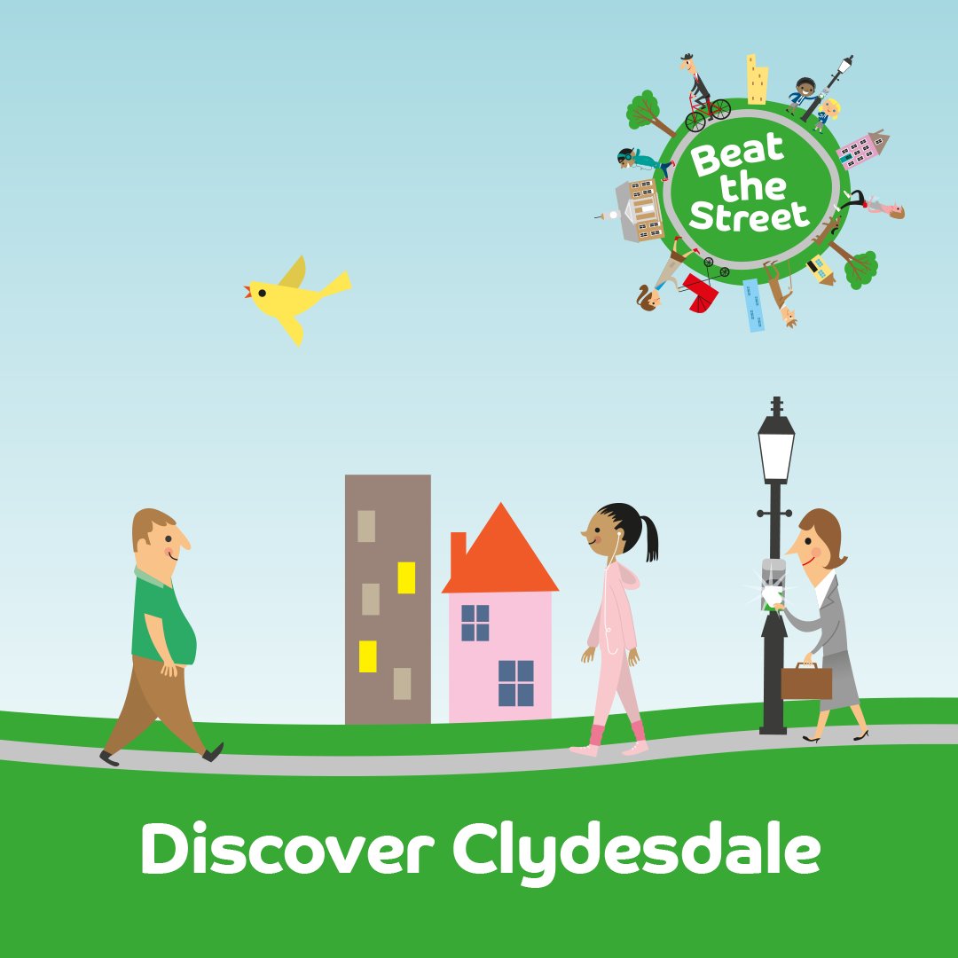 BTSClydesdale's tweet photo. And we're off! Beat the Street starts today in Clydesdale! The aim is to earn as many points as possible by walking, cycling or wheeling between Beat Boxes from 20 September - 1 November. https://t.co/jjbjhA7uQy @SouthLanCouncil @SLLeisCulture @ActiveSchoolsSL https://t.co/MDdOxrRjn3