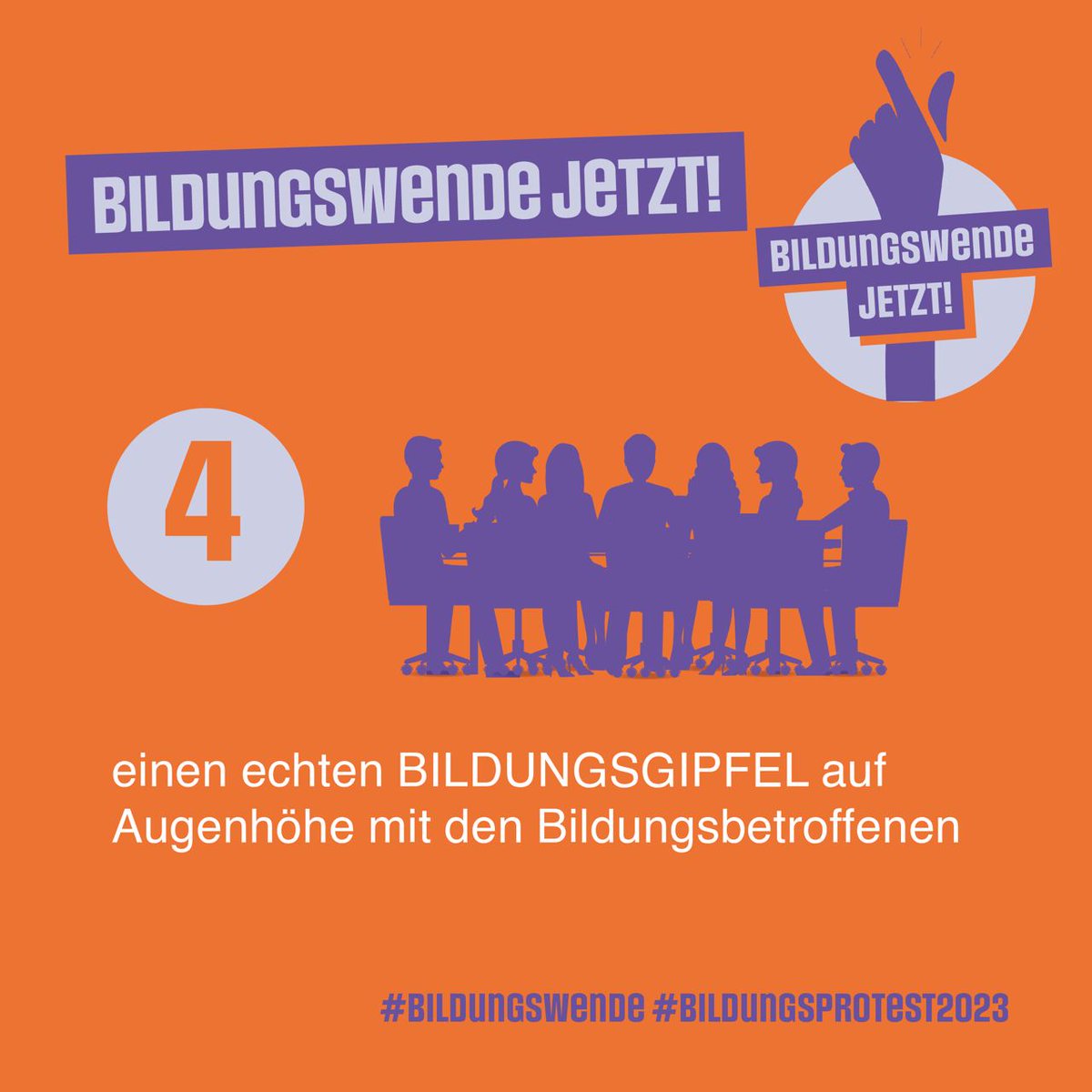 #Weltkindertag! Heute macht Hessen den Auftakt zum bundesweiten #bildungsprotesttag2023! In gleich 5 Städten gehen Menschen für die #bildungswende u mehr Zeit in Kita/Schule auf die Straße.
Die anderen 15 Bundesländer folgen am Samstag. #twlz #twkita
Hier noch mal die Forderungen