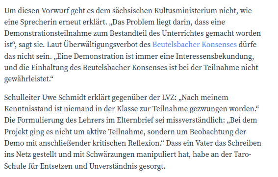 luna_le's tweet photo. Solidarität mit dem engagierten Lehrer aus der Gerda-Taro-Schule in #Leipzig: #Klimaschutz geht alle an, eine Klima-Demo(beobachtung &amp; -reflexion) zum Teil des Unterrichts zu machen,dieser Ansatz ist doch wünschenswert. Eine Verpflichtung gab es nicht. https://t.co/rgmTQsUI4u