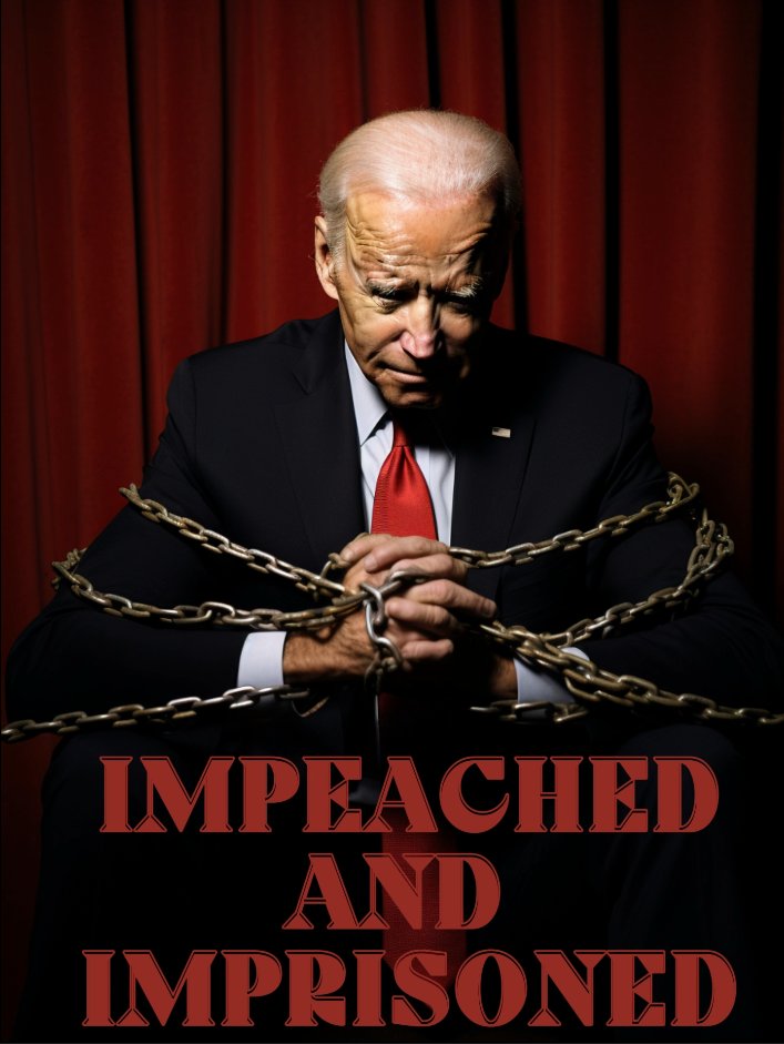 Just imagine, Biden will be impeached and imprisoned.