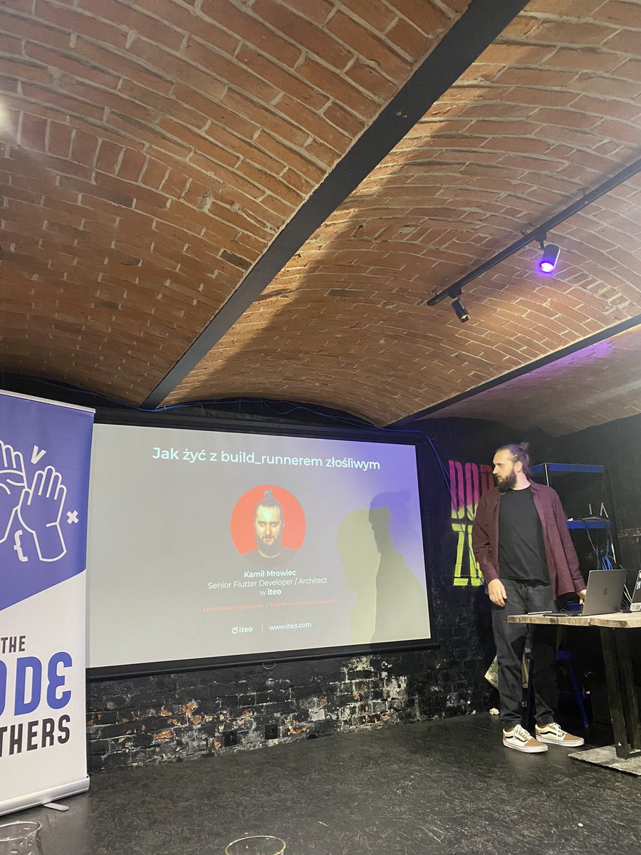 AlicjaOgonowska's tweet image. Yesterday @bartekpacia from @LeanCodePl and @Kamil16489407 from @iteo_apps rocked the stage of #flutter Silesia. Thank you guys for interesting presentations! #flutterdev #flutterSilesia