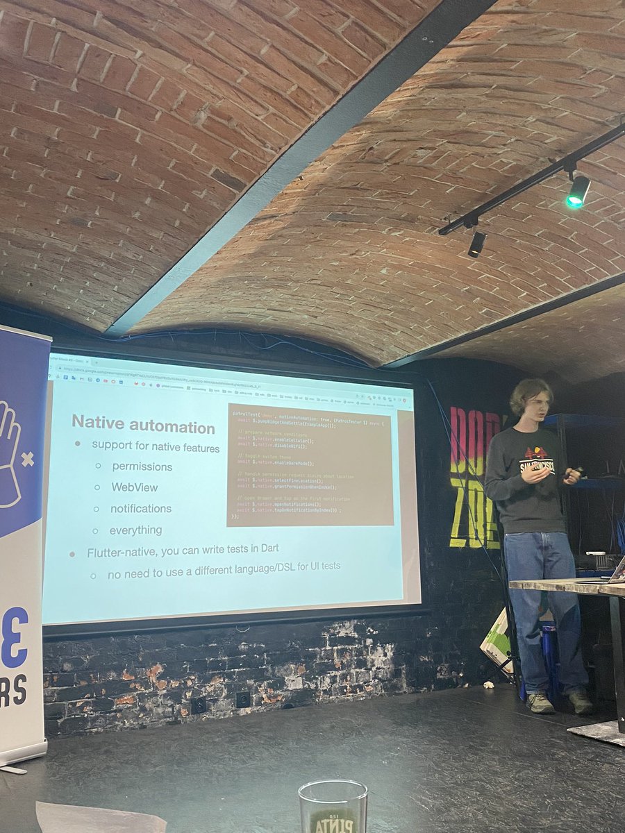 AlicjaOgonowska's tweet image. Yesterday @bartekpacia from @LeanCodePl and @Kamil16489407 from @iteo_apps rocked the stage of #flutter Silesia. Thank you guys for interesting presentations! #flutterdev #flutterSilesia