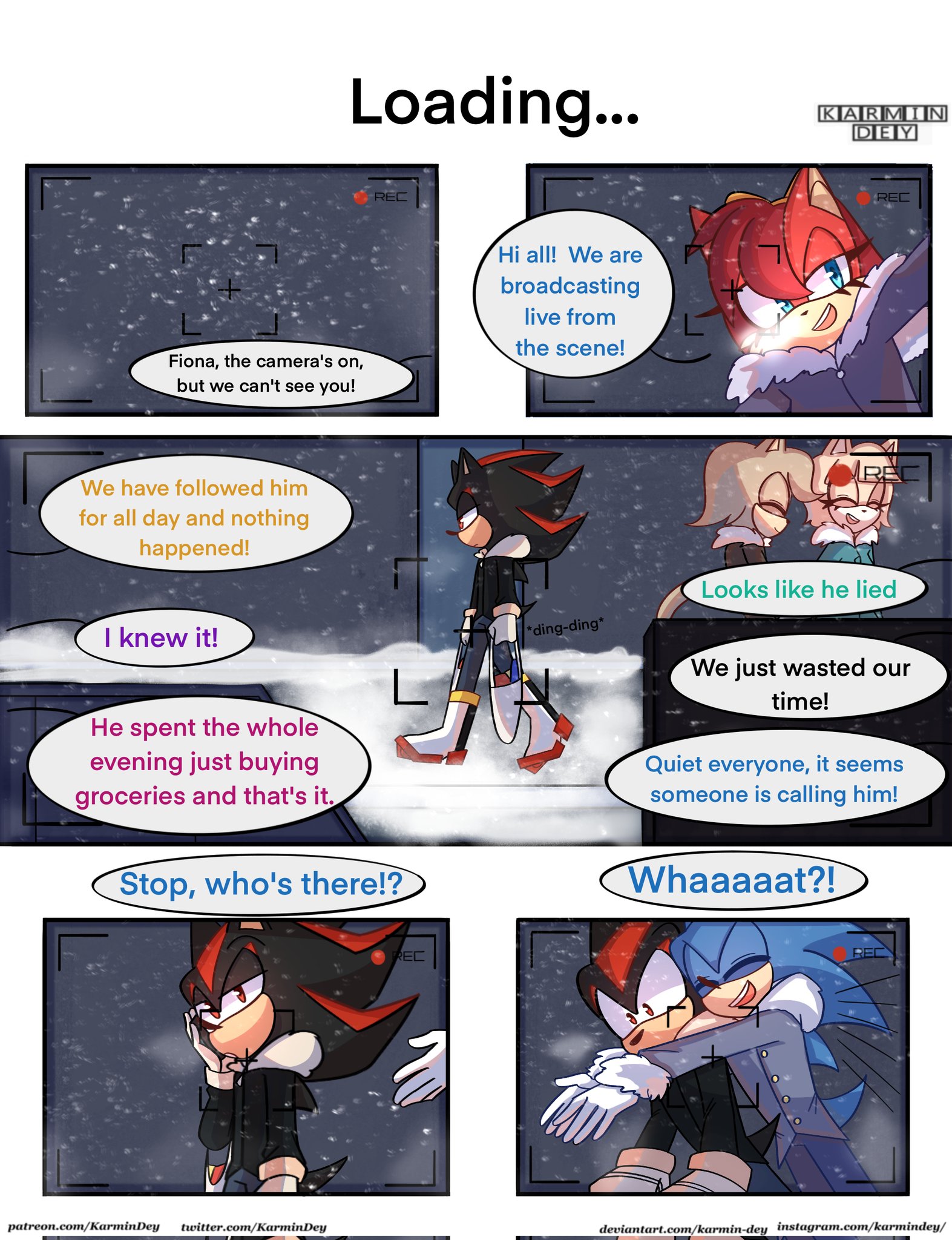 Sonadow Comic Page 4 by Sarah-The-Lion-Wolf on DeviantArt