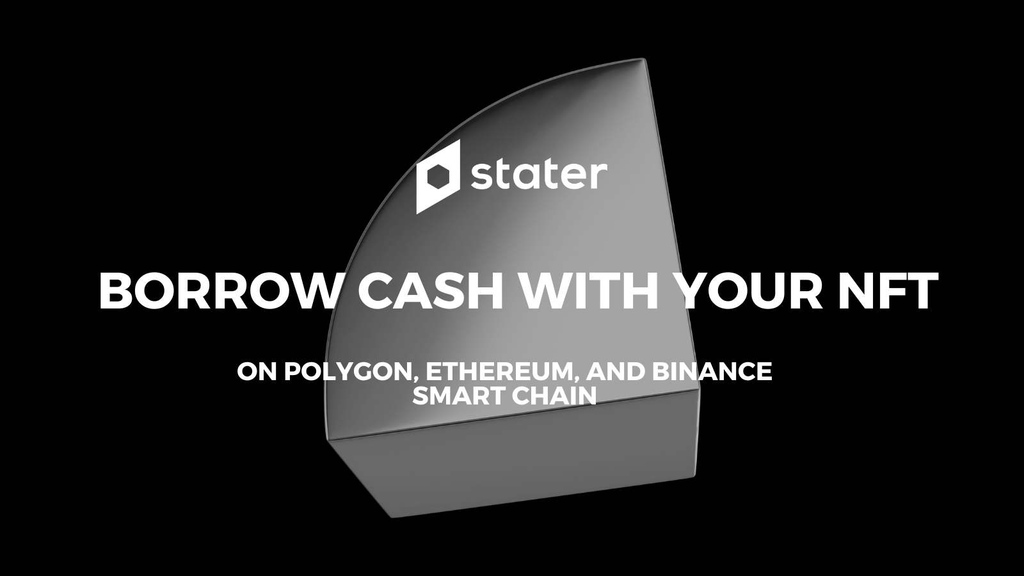 Propel your financial journey with Stater! Borrow cash by using your NFT as collateral without relinquishing ownership rights. 

Step into the future today on #ethereum, #polygon, and #BSC.

#nftlending #ethereum #polygon #nft #nftart #NFTcommunity #defi