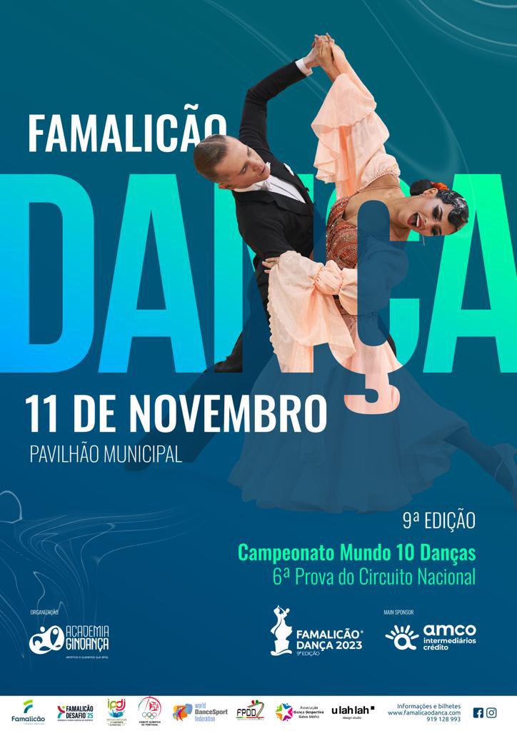 Apresentação pública Famalicão Dança 2023 AMCO hoje as 11 horas na Câmara Municipal Vila Nova Famalicão.