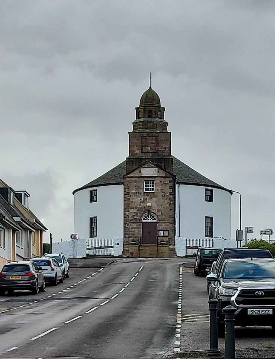 Killarow Parish Church looking well after it's long overdue coat of paint.