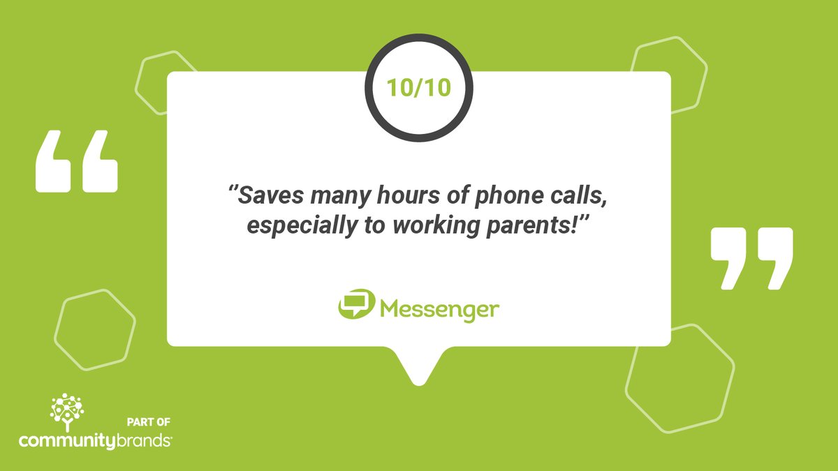 Groupcall's tweet image. We love to hear such positive feedback from you! Find out more about Messenger today: bit.ly/3sGz6UI

#GroupcallMessenger #SchoolCommunications #ParentalEngagement