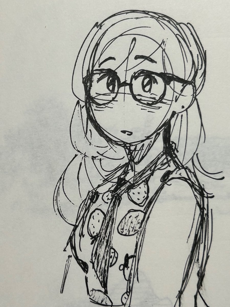 adymary_'s tweet photo. doodle from when hal and i went to the art museum and i kept stealing glances at her https://t.co/KQ9HGlWO5M