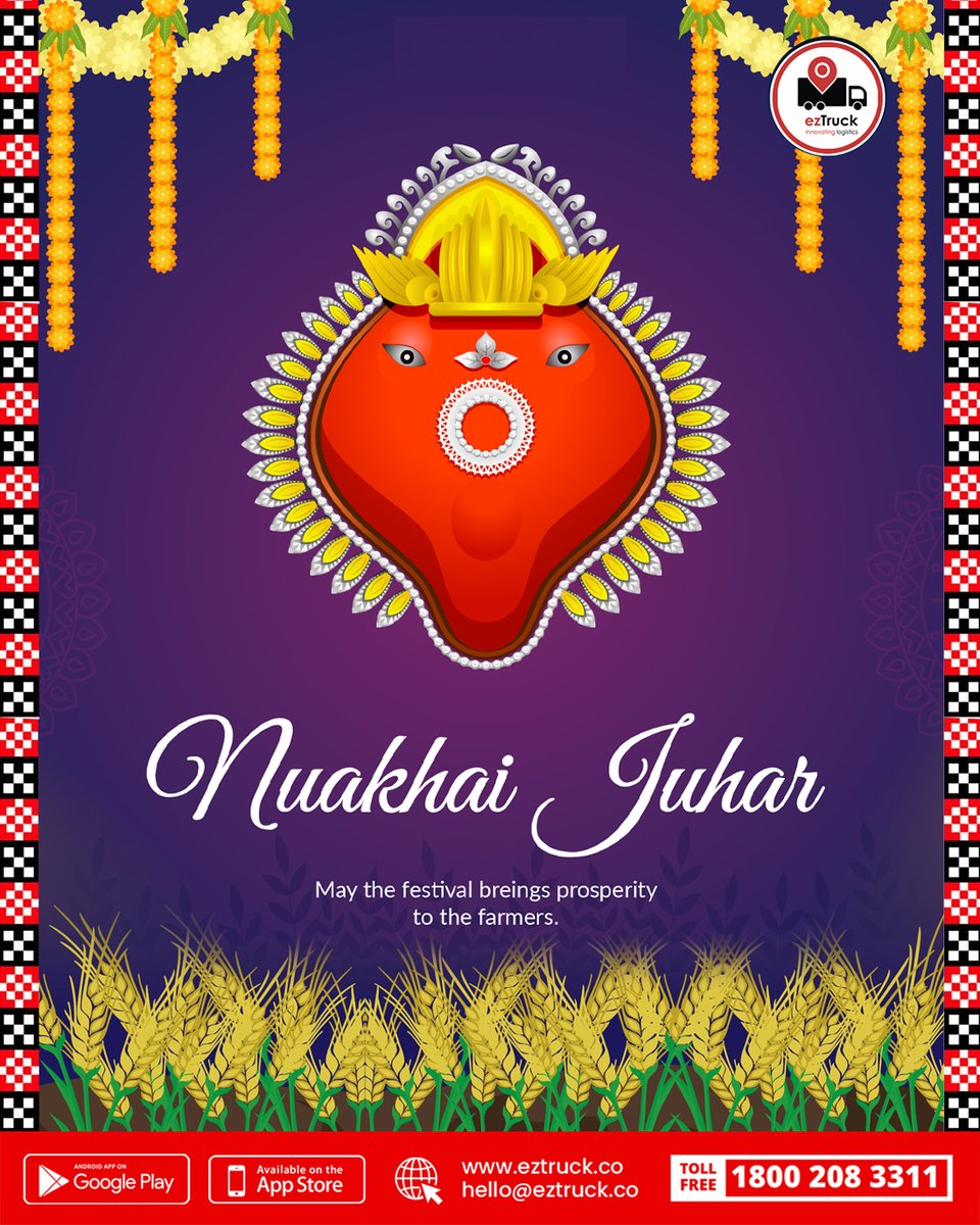 EztruckL's tweet photo. Wishing you and your family a wonderful Nuakhai filled with love, joy and togetherness. Happy Nuakhai 🙏
.
.
.
.
.
#post #nuakhai #nuakhaijuhar #maasamaleswari #bigfestival #westernodisha #vibes #celebration #togatherness #tranding #instadaily #bhubaneswar #odisha #sambalpur https://t.co/mULcuckFJT