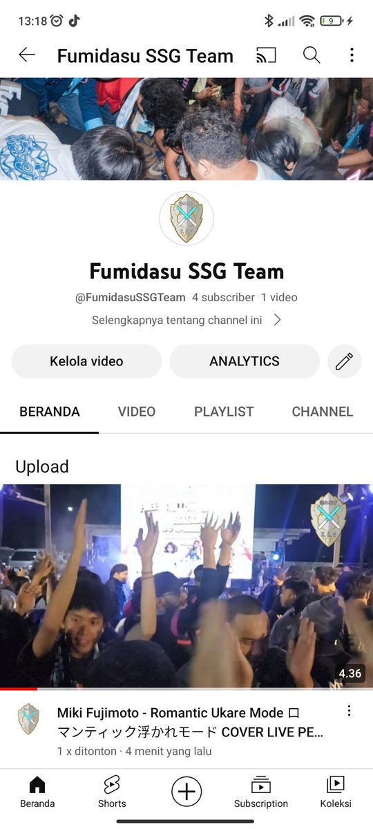 FumidasuSSG's tweet photo. https://t.co/JXrNxwpj5z

Ayo gess di subscribe channel YouTube dari Para musang musang Jatim https://t.co/oYvSVTykst