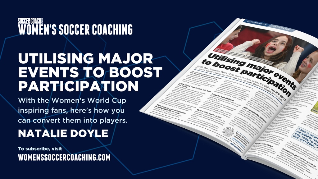 It was an honour to contribute to Women’s Soccer Coaching magazine last month!

Below, you'll find a code which will give you money off a subscription to the magazine. 

Discount Code - THIRTYOFFPREMIUM

@soccercoaching

#footballcoaching #girlssport #soccercoaching #grassroots