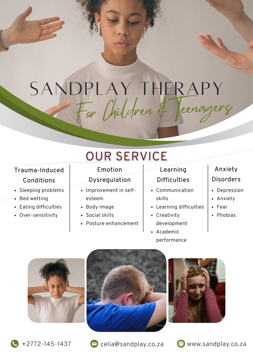 Sandplay For Children

Contact Dr. Celia
Phone / WhatsApp: 072 145 1437
Email: celia@sandplay.co.za
Website: sandplay.co.za