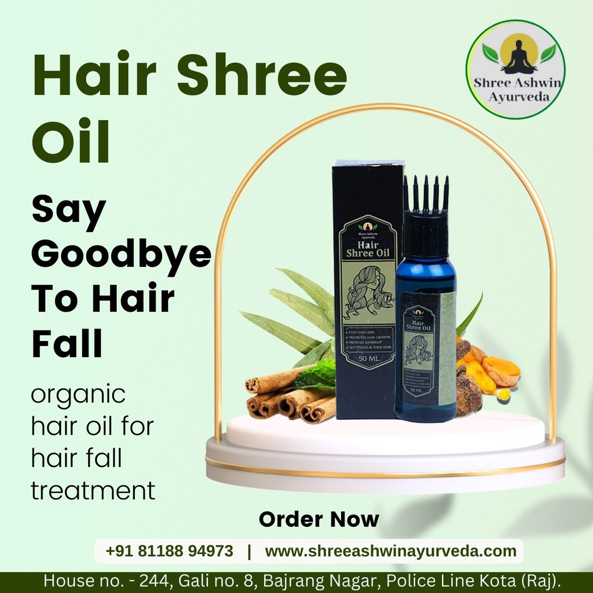saacclinic's tweet photo. Hair Shree Oil
Try Our Hair Shree Oil!
Contact Us
Shree Ashwin Ayurveda
call : +91 81188 94973
#ShreeAshwinAyurveda #ayurvedic #ayurvedicmedicine #ayurvedic_medicine #naturalmedicine #herbalmedicine #traditionalmedicine #medicine #solutions #ayuvedicday #stomachache #shreehairoil https://t.co/JRED78Pde9
