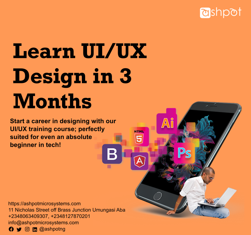 ashpotNG's tweet photo. 🚀 Elevate your design game with our UI/UX Training Course! Hands-on projects, expert mentors, and more. Register now! https://t.co/rgKwCpwZE0 #UIUXTraining https://t.co/4QOEJYyNcs