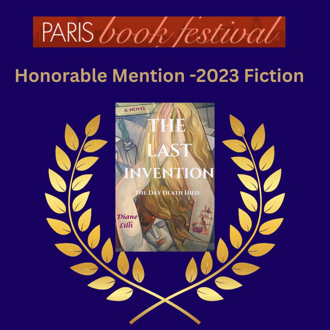 DLilli's tweet image. Honorable Mention: 2023 Paris Book Festival Awards for Fiction
Hope you can pick up a copy at Indie Books stores like Watchung Booksellers, Barnesandnoble, Amazon Books,at online store websites, wherever books are sold.
Merci Paris Book Festival awards!
@lastinventAI Invention