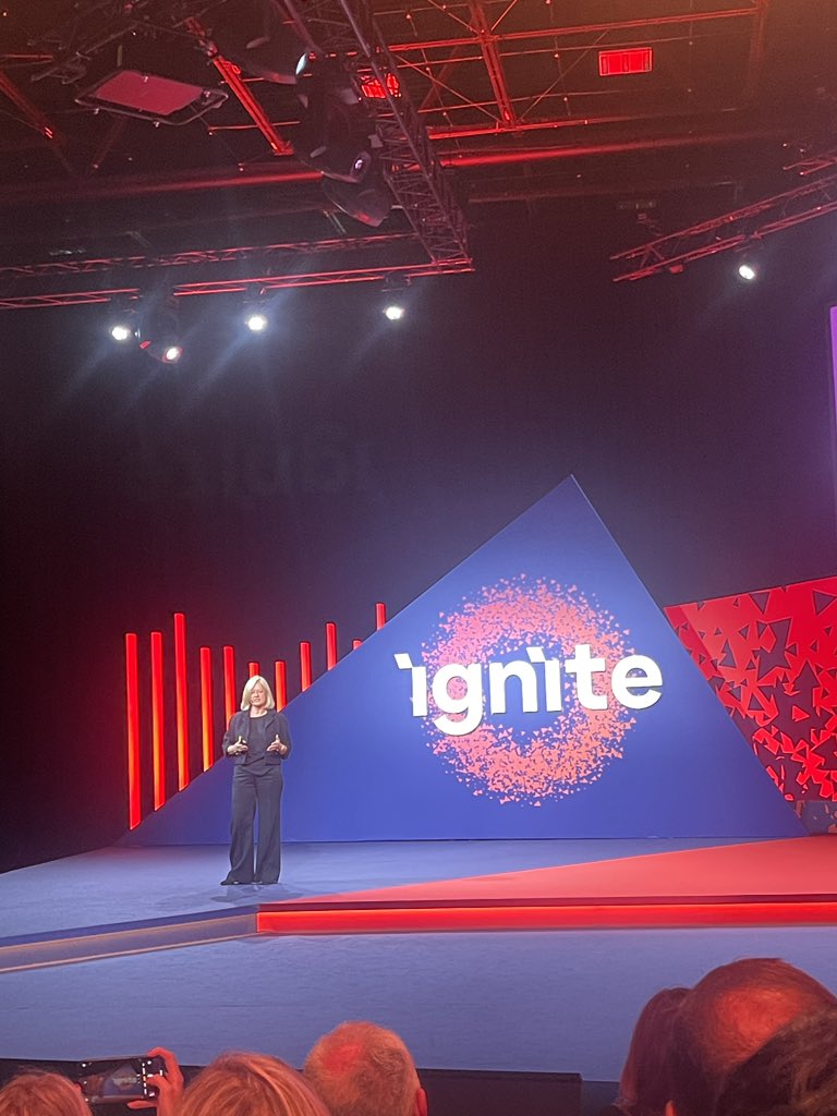 #Telia boss and #BT’s next boss Allison Kirkby kicks off day 2 here at #DTW23 #Ignite, chatting reinvention of the Nordic telco