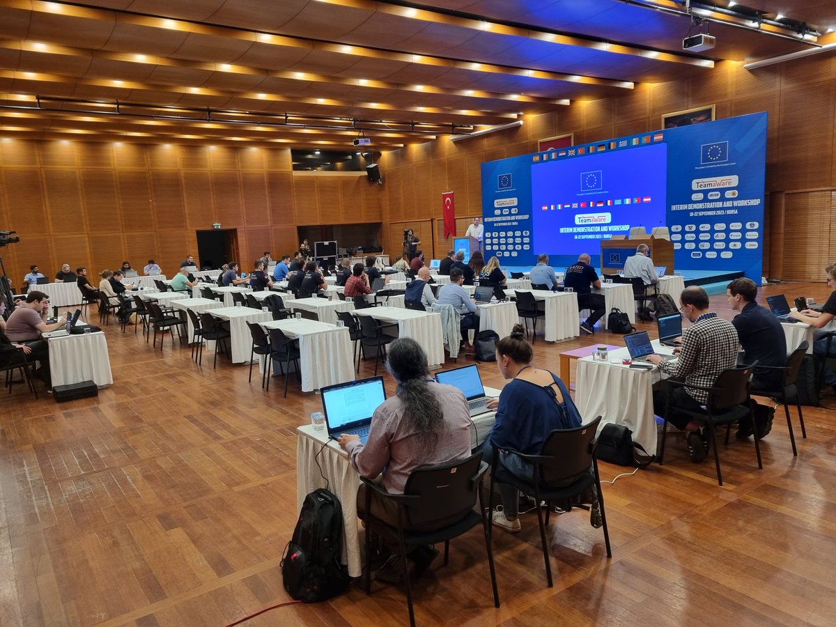 TeamAware_EU's tweet photo. 3rd day of the workshop started with demonstration to end users... #teamaware https://t.co/Aq5GKBgoyb