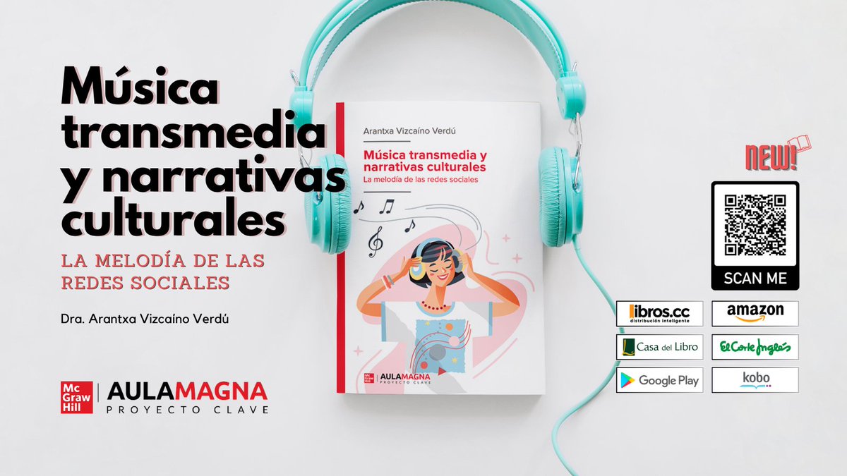 ¡Me complace anunciar la publicación de mi libro ‘Música transmedia y narrativas culturales. La melodía de las redes sociales’! En él abordo la evolución de la música en plataformas digitales. 📱♫

¡+👉 bit.ly/musicatransmed…!

👇🧵