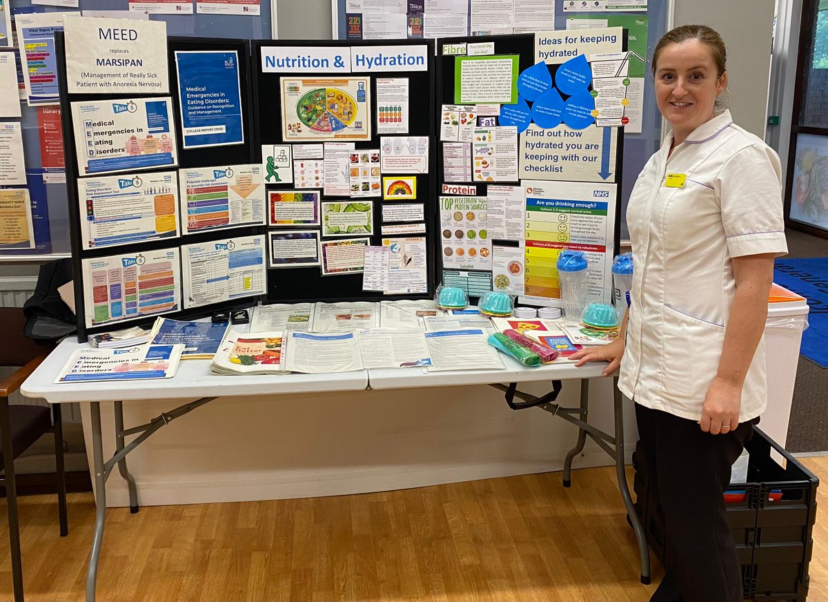 julietaylorst's tweet photo. Pop along to Broak Oak at  Fairfield General Hospital this afternoon to see our stand on healthy eating and MEED as part of our Patient Safety Week @BuryCO_NHS @NCAlliance_NHS @davidwthorpe1 @jacqui_burrow https://t.co/49lMzplw6i
