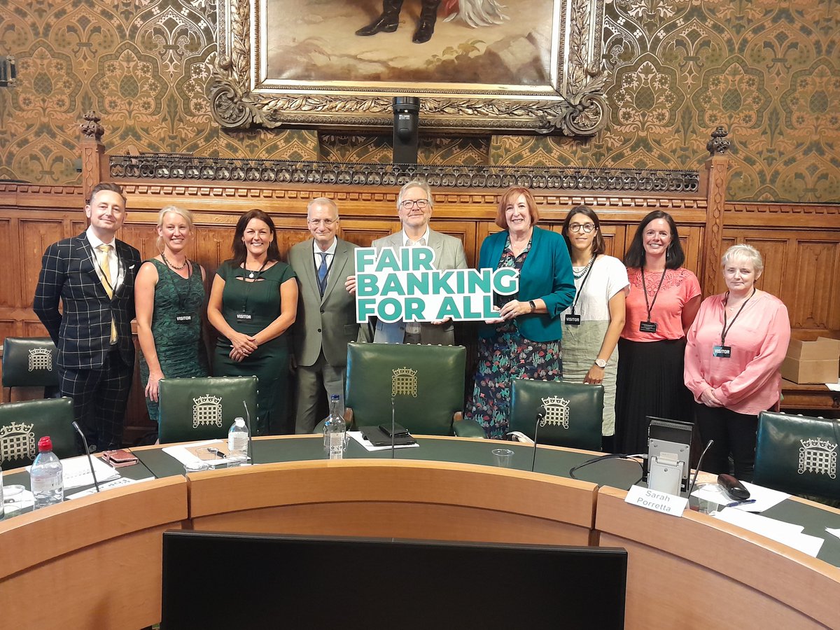 Last week we brought together politicians, civil society &amp; community finance organisations to discuss how a Fair Banking Act could transform the UK's banking system &amp; improve the lives of millions.

Sign up to support the campaign here: fairbankingforall.org

#FairBankingForAll