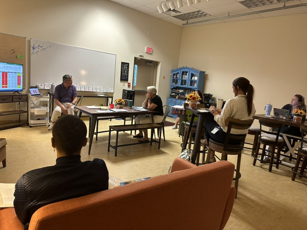 verobeachelem's tweet photo. Starting our morning in the Moonshot Learning Lounge with math data and planning with @PDunnVB ! @BresciaMeg thanks for joining 🚀 #vbevibe https://t.co/ZVHfW3aDsT