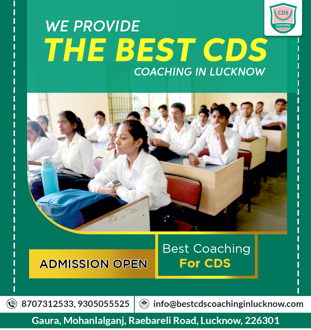 CdsLucknow's tweet photo. "Join our best CDS coaching in Lucknow to achieve your career in the Indian Armed Forces."  
*
*
Please Visit Our Website:-https://t.co/gosvXcrYyd
*
*
#cdsentrance #cdslucknow  #jaihind https://t.co/jLFiJ9Eav1