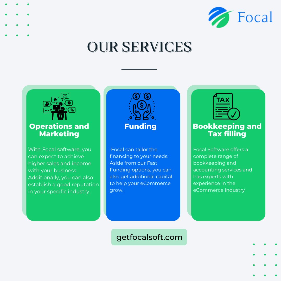 FocalSoftInc's tweet photo. Focal Software helps you in every step of your eCommerce business, ensuring superior results under any circumstances. Amazon, eBay, Shopify, Walmart, and Etsy. We will grow your online business.
Get a free trial at : https://t.co/9KBi2kCYH2 https://t.co/Z6gPtrkmsp