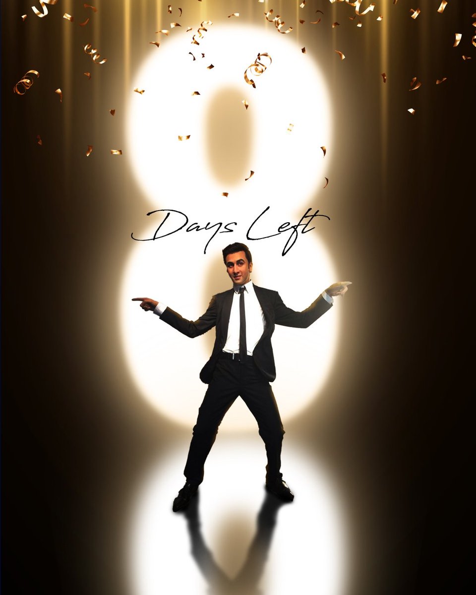 Denish__rk's tweet photo. 8 days left #RanbirKapoorbirthday #RanbirKapoor #HappyBirthday https://t.co/6kLeC7zgar
