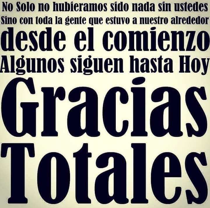DonJaimeStereo1's tweet photo. #DiaDeGraciasTotales RT
A 26 Años. 20/09/1997

"Había mucha emoción de los tres y de toda la gente que nos rodeaba, que trabajaba con nosotros.
De hecho, el "Gracias Totales" tenía que ver con una enumeración demasiado larga de personas a las que les tenía que agradecer" (GC) https://t.co/ueIhBA6Tt0