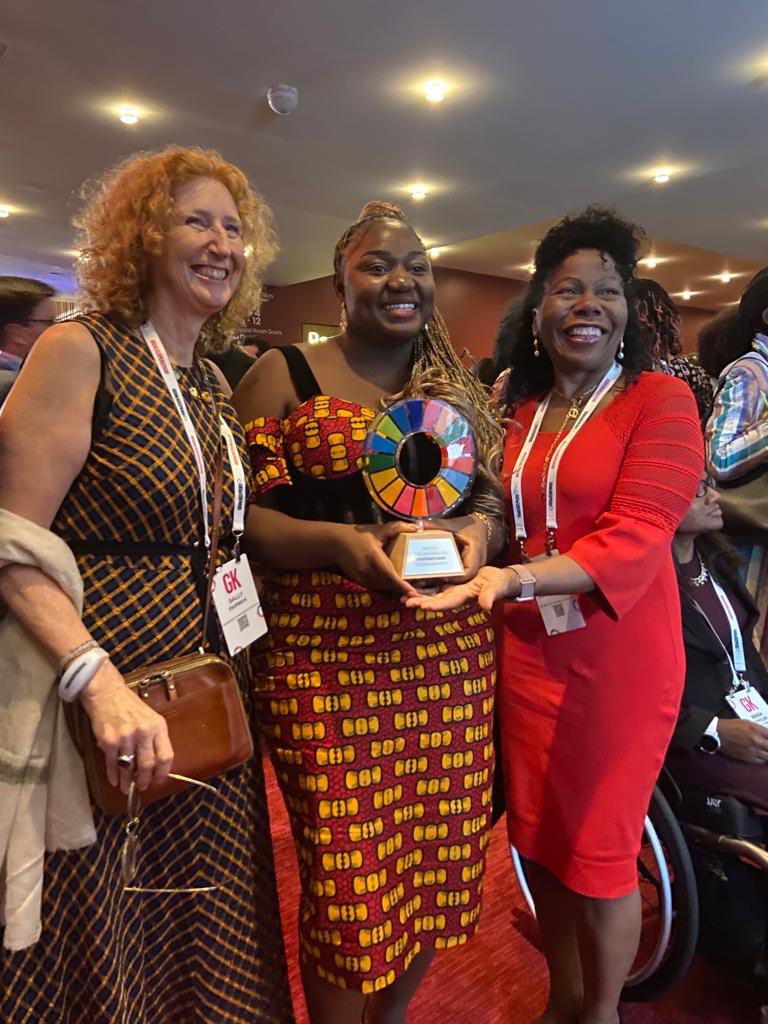 So well deserved. 🎉🎉🎉The Young Midwife Leaders programme keeps on giving .. congratulations @ashumartha3 it was a privilege to share the moment with you. Huge thanks to @world_midwives Ann Yates and LiseLotte Kweekel the amazing leaders of the programme