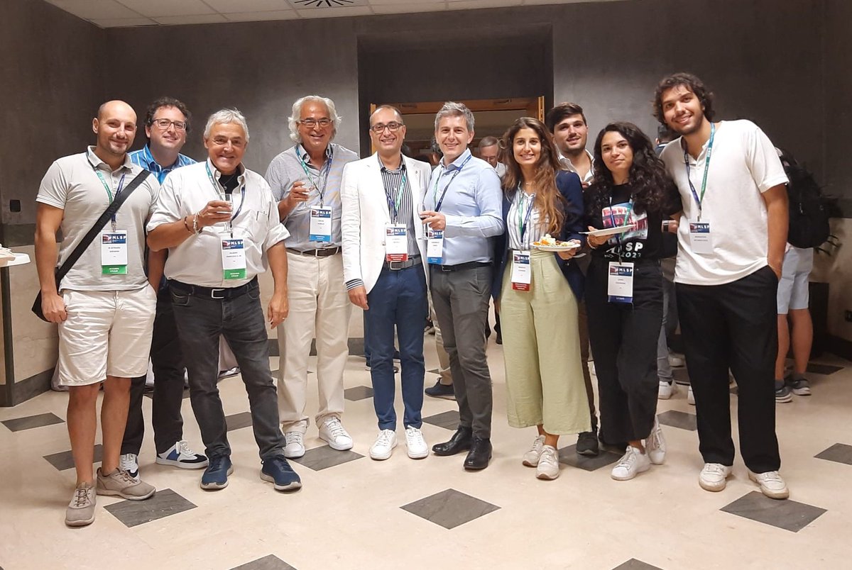 Lunch time with part of the organizers #MLSP2023