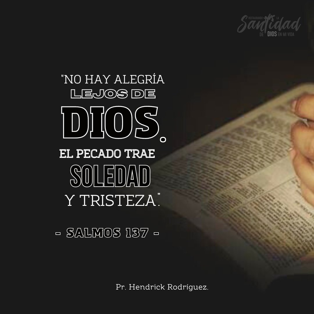 #RPSP SALMOS 137

"Así como el pecado llevó a Israel a ser exiliados en Babilonia; el pecado nos aleja de Dios y nos lleva a vivir una vida miserable"

#PrimeroDios
