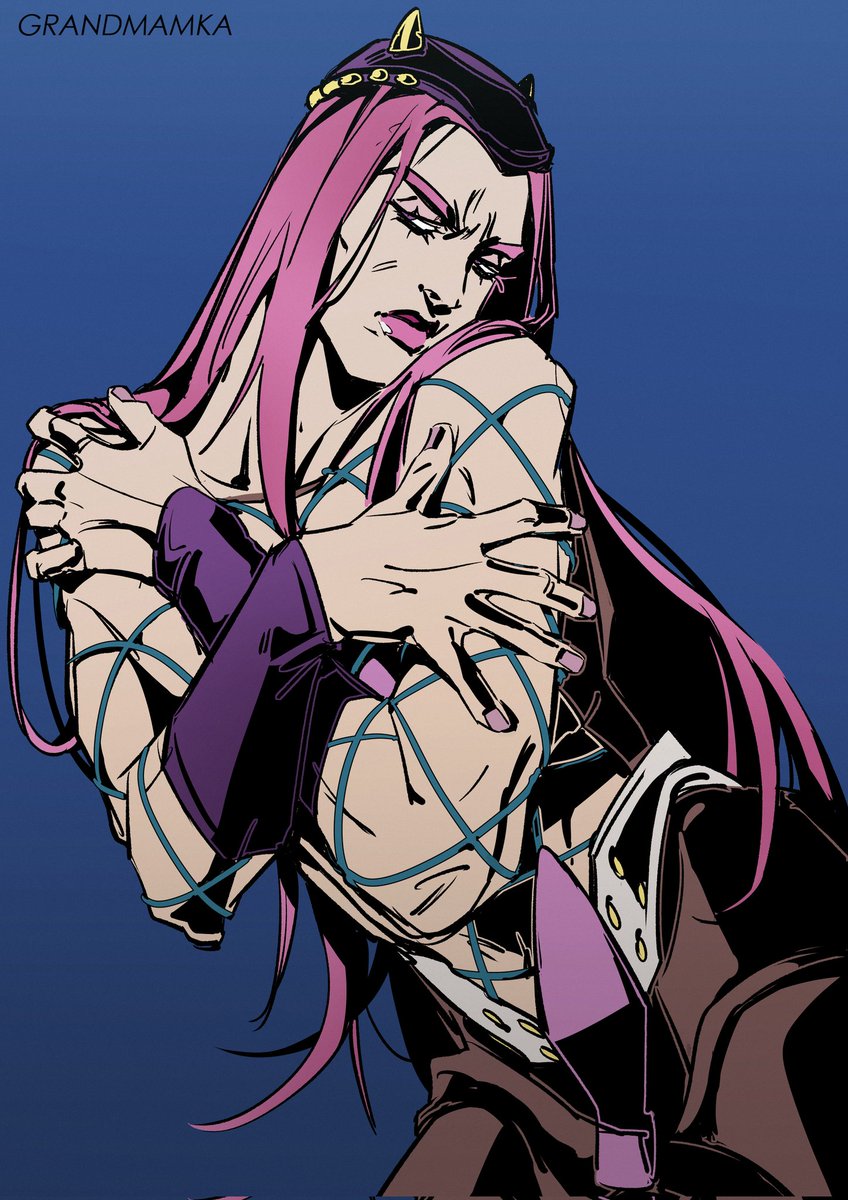 GMamka's tweet image. #JJBA #stoneocean
Anasui