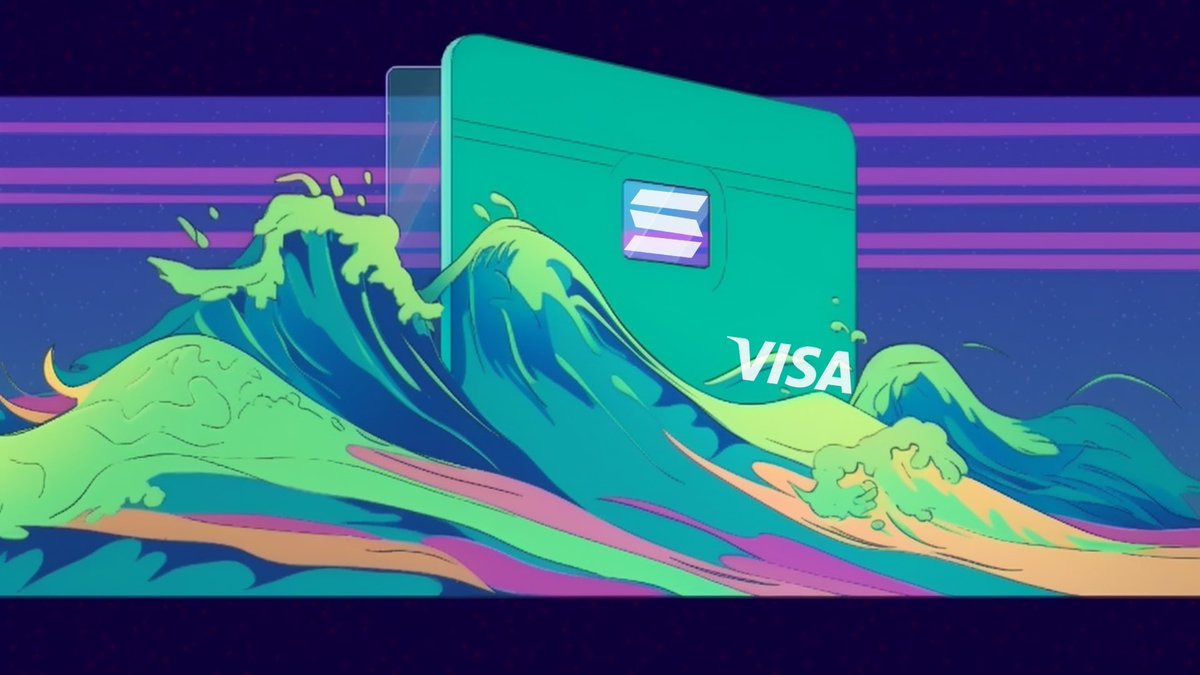 xonmute's tweet photo. 1/🧵BREAKING: 

Visa, the $14 trillion payment titan, is test-driving Solana for crypto! 

Faster, cheaper, and more secure payments could be on the horizon. 

Intrigued? You should be. Let's dive in!👇🏻 https://t.co/nPK5xRer5e