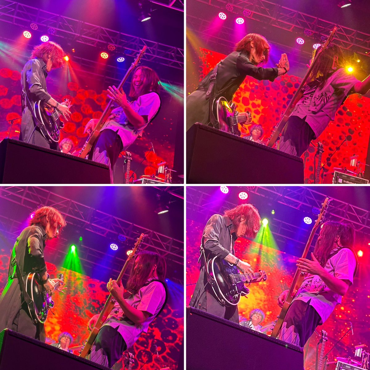 yayoi_s's tweet photo. フルSHAG年内見納めの思い出😍その1
#SHAG
#MakersPierJazzFestaNagoya2023
#MPJF
#メイカーズピアジャズフェスタNagoya2023
#SUGIZO #Kenken #別所和洋 #類家心平 #よしうらけんじ #松浦千昇 https://t.co/X8Hue711Ss