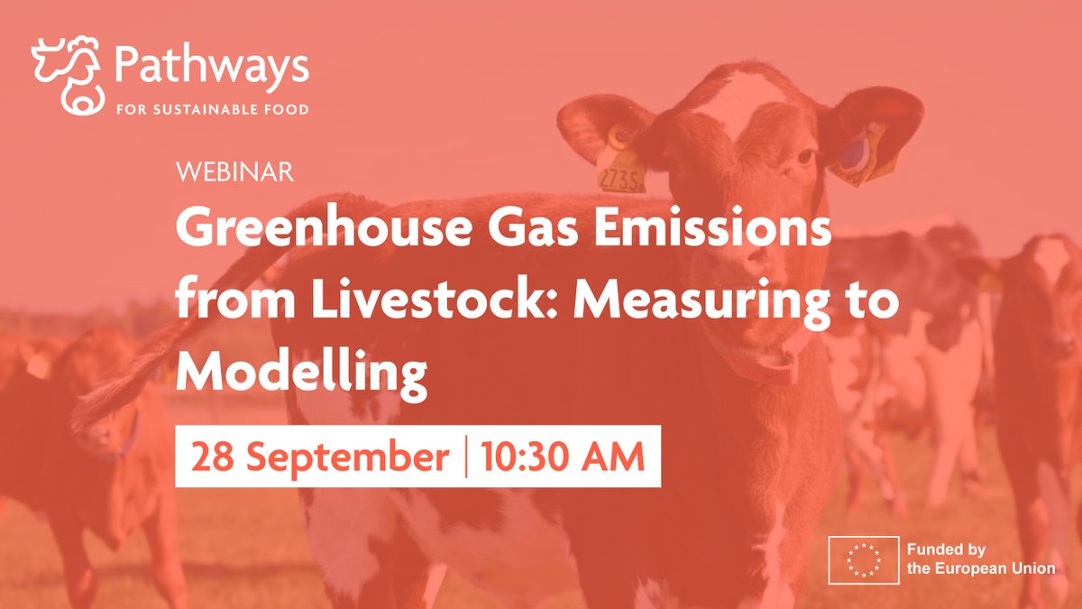 Our meeting series debuts on Thursday, 28 September! 🎉 
Sign up to join experts in animal science and agro-ecology to discuss the transition to sustainable livestock farming #GreenDeal #Ploughing2023 
🐮🌱 
shorturl.at/gmpCY